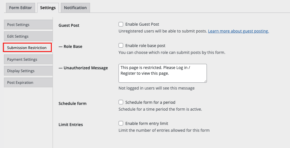 Guest Post on WP User Frontend