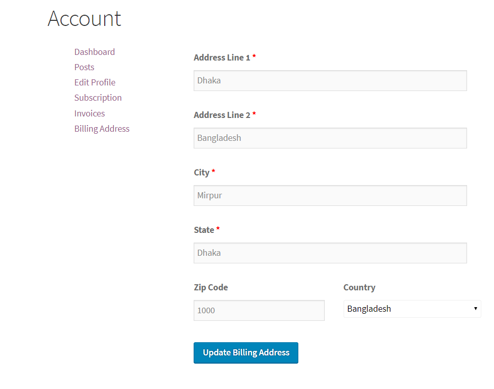 create payment invoice wedevs create a billing invoice