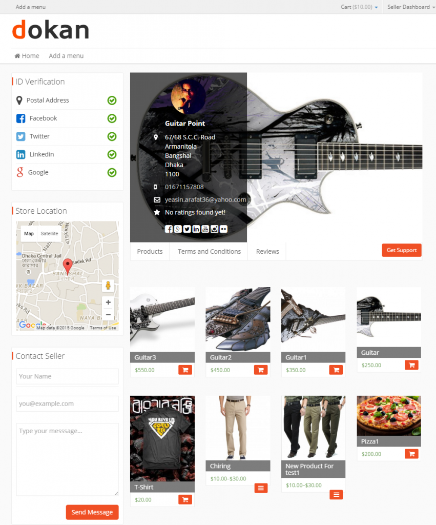 Dokan- best eCommerce plugin for WordPress