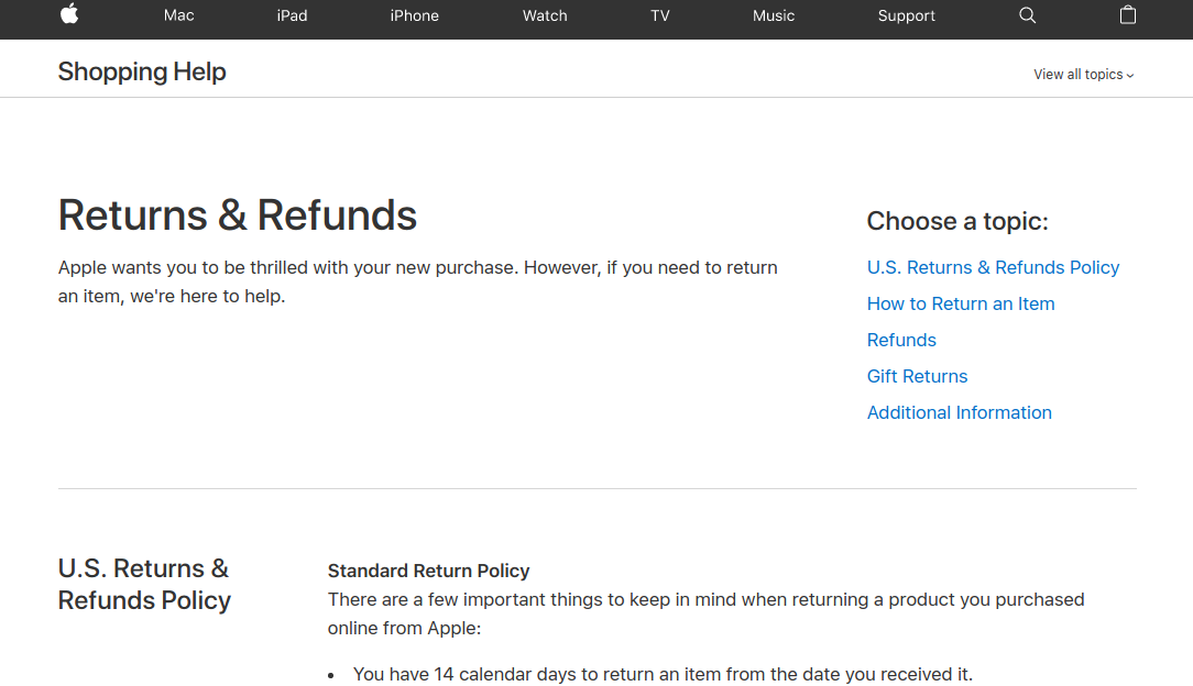Refund Policy