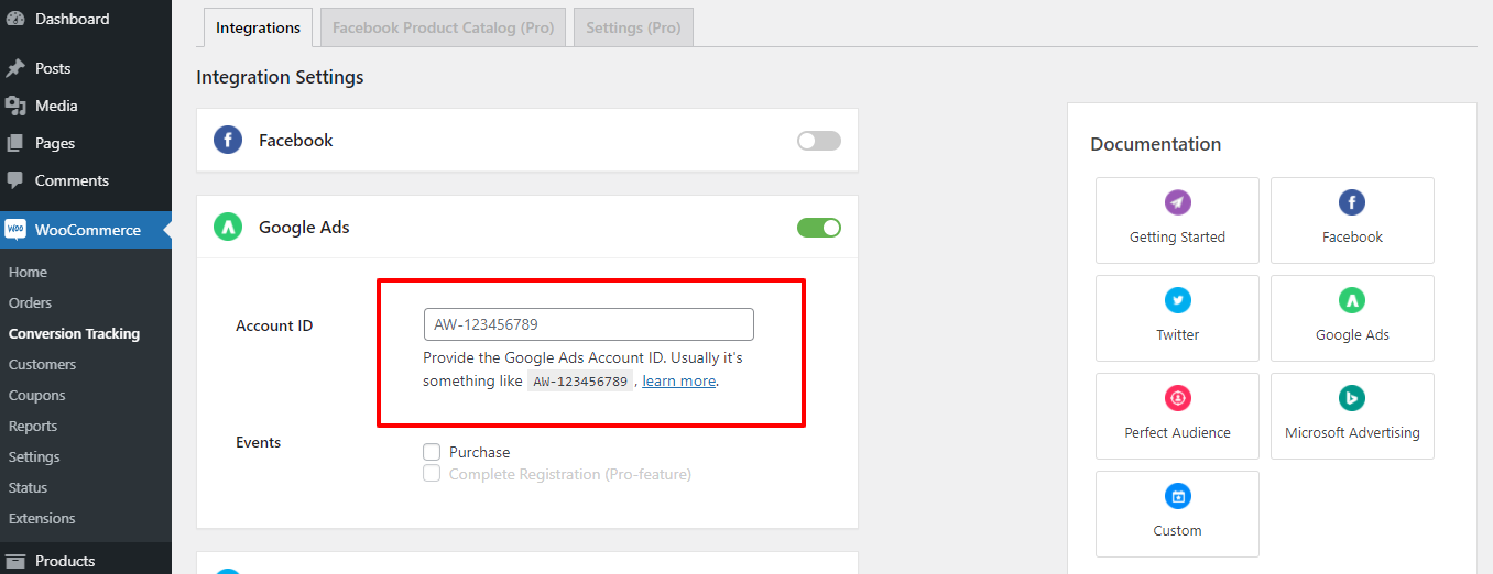 Google account ID