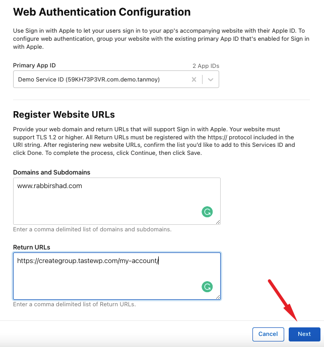 add url
