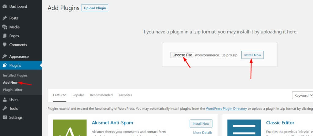 Install the plugin amazon product importer